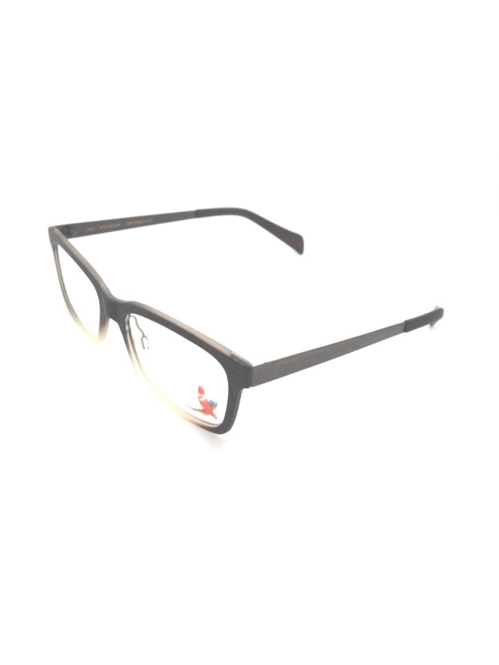 Maui Jim Eyeglasses MJO 2408-96M Matte Brown Gradient with Brushed Copper temple